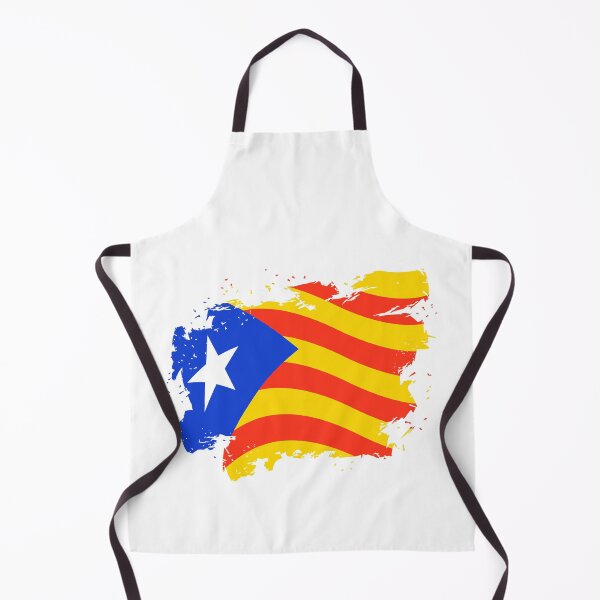 Item preview, Barcelona retro flag Cataluña spain designed and sold by mikoala50.