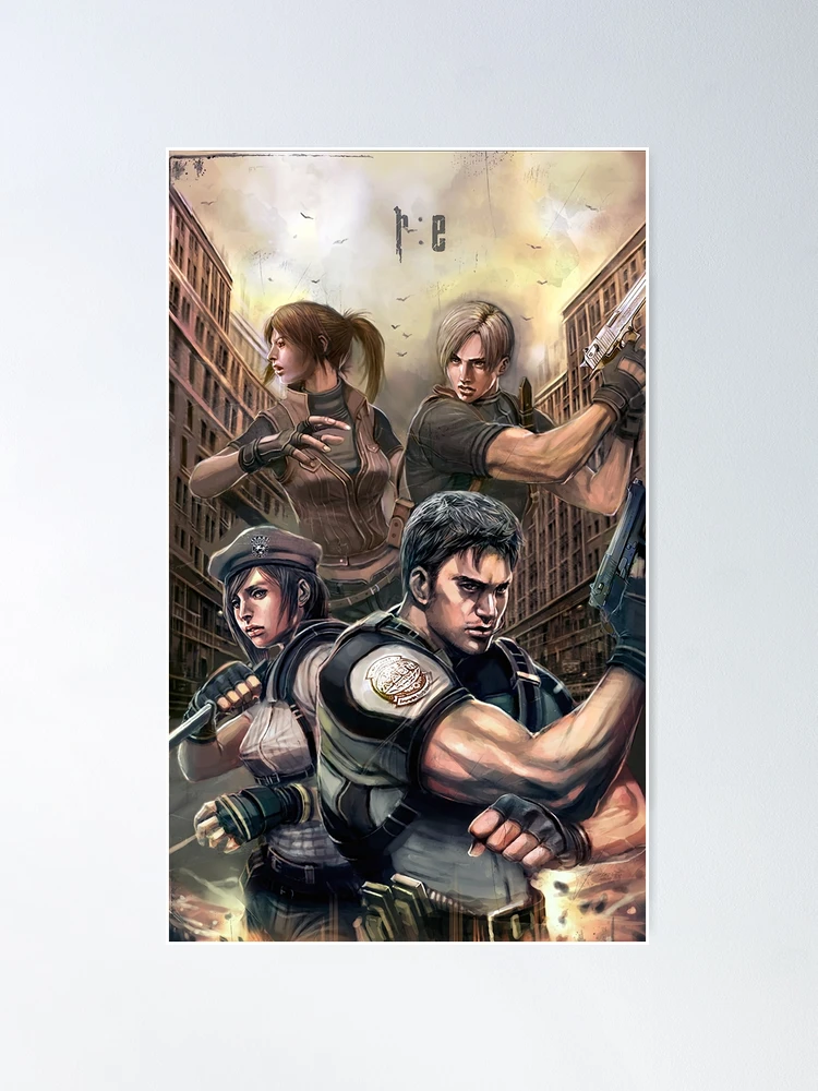 Leon and Ada Wong Resident Evil Poster for Sale by Yoonjihoo0294