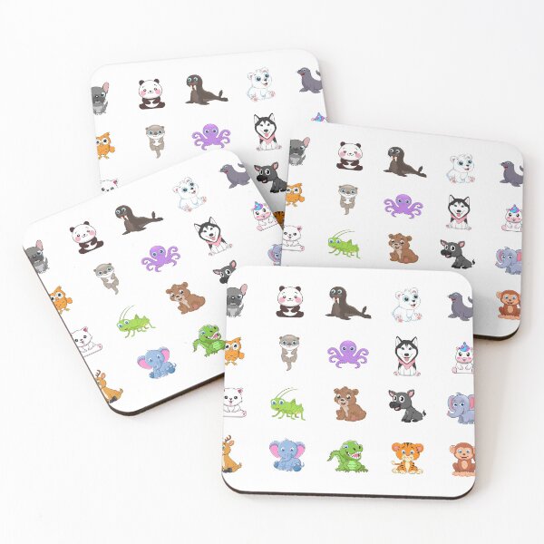 Item preview, patterns mini animals cute designed and sold by LacavernePV.