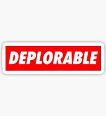 DEPLORABLE VINTAGE Sticker
