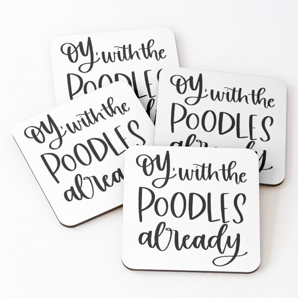 Item preview, Oy With The Poodles designed and sold by SenGift.