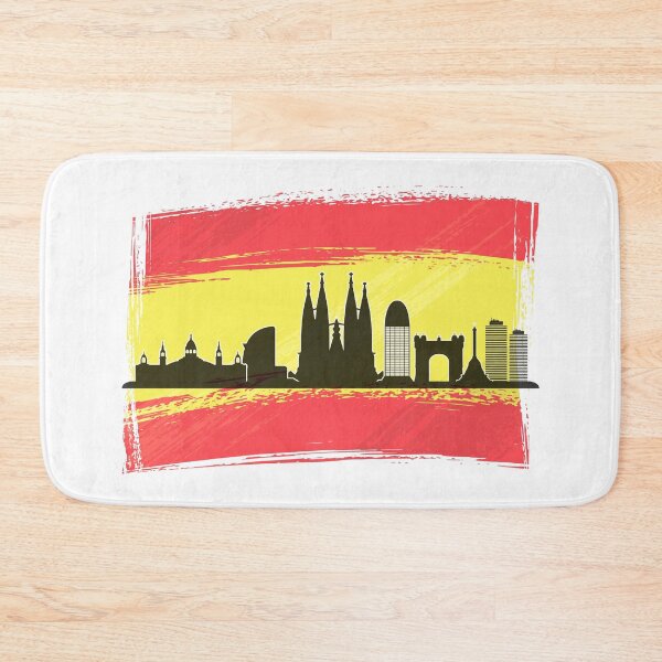 Aperçu de l'œuvre Drapeau gratuit de Barcelone Espagne créée et vendue par Original1977.