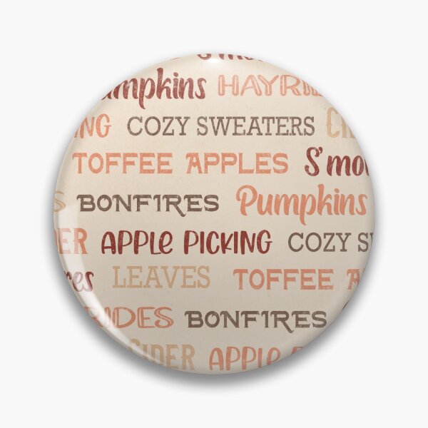 Item preview, Autumn list, fall favorites designed and sold by GCarradice.