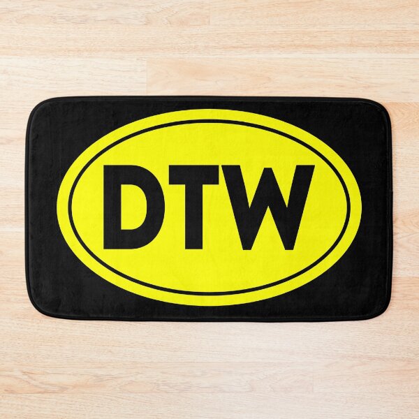 Item preview, DTW - Detroit Airport Code. Flying, travel and pilot souvenir  designed and sold by VFRZone.