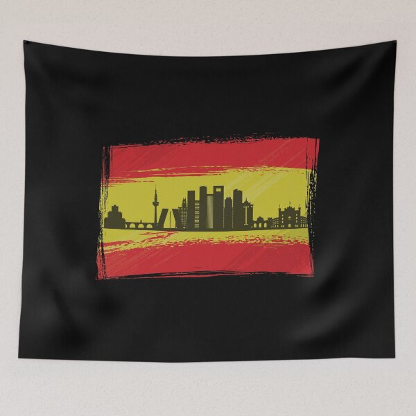 Item preview, Madrid Flag horizon spain designed and sold by Original1977.