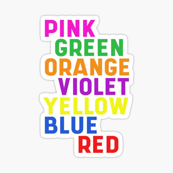 Item preview, Sticker diversity of colors designed and sold by AlinaOz.