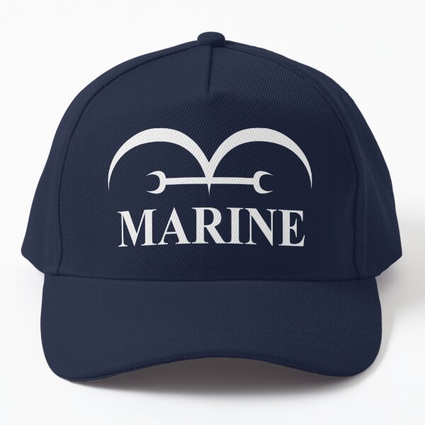 Marine Logo Cap By Nooah19 Redbubble