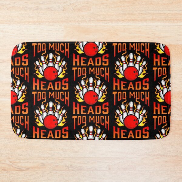 Item preview, Too Much Heads Bowling Humor designed and sold by Art-Max.