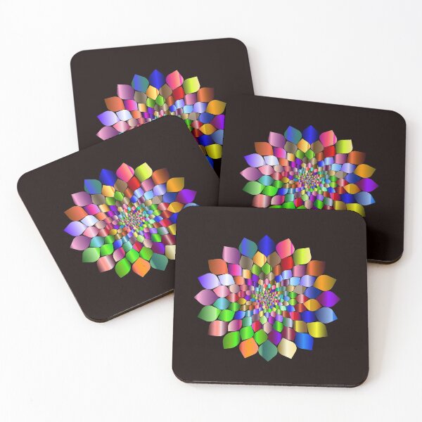 Item preview, Rainbow zentangle Mandala designed and sold by Rachid-Art.