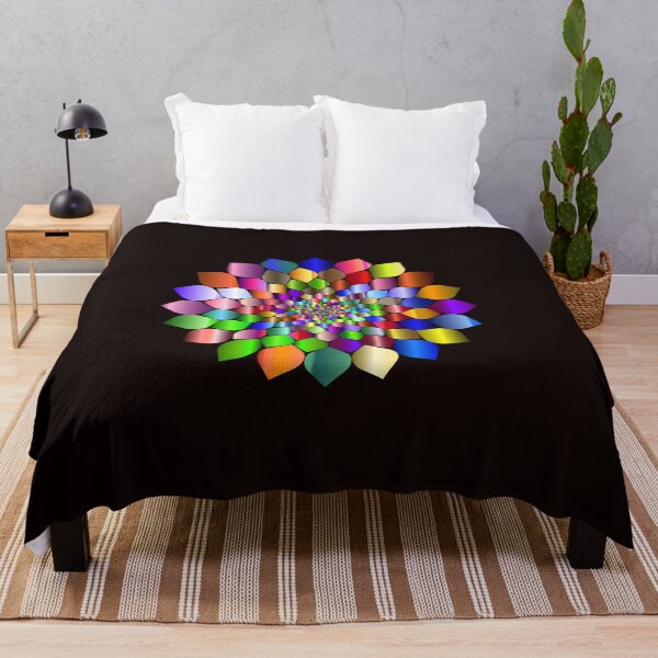 Item preview, Rainbow zentangle Mandala designed and sold by Rachid-Art.