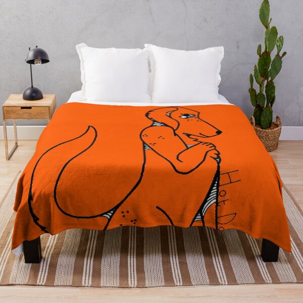 Item preview, orange, Hot. Dog.  designed and sold by beckyhowling.