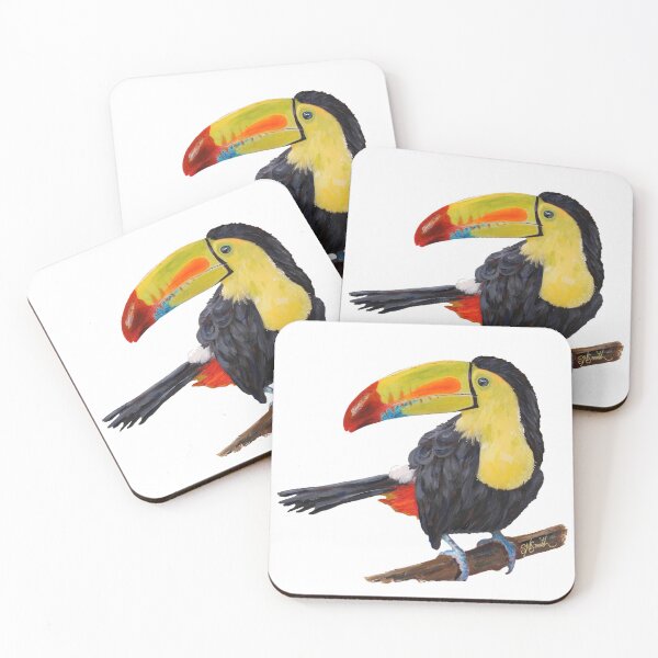 Item preview, Toucan with Sideways Beak designed and sold by Susan-Naomi Smith.