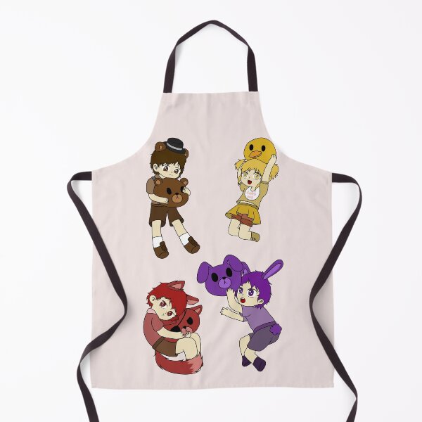Item preview, fnaf kids chibi designed and sold by EveryCuteThings.