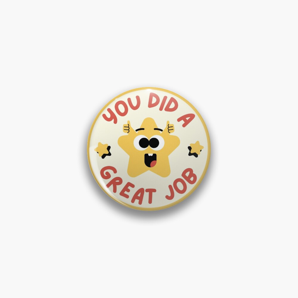 Kids Badge - Good Job Sticker | Sticker