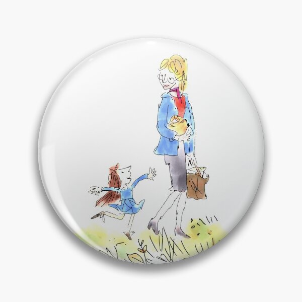 Item preview, Roald Dahl Miss Honey And Matilda Drawing  designed and sold by OliviaLprints.