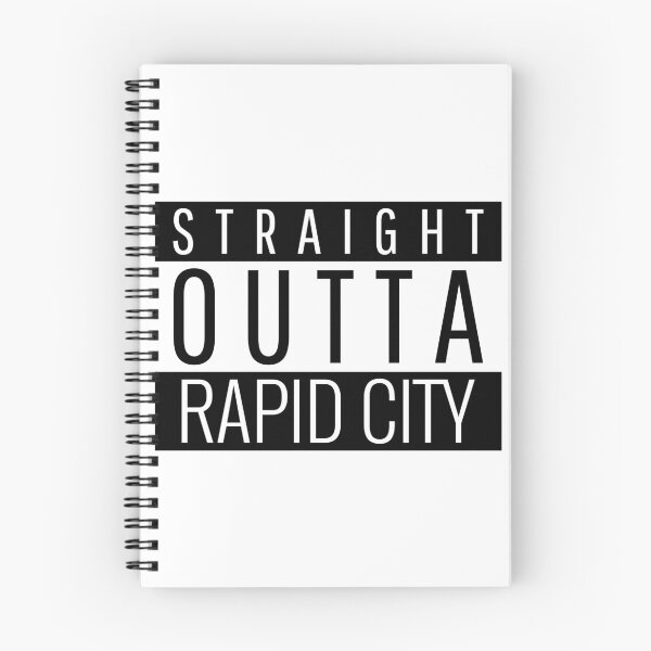 Item preview, Straight Outta Rapid City South Dakota  designed and sold by Teelogic.
