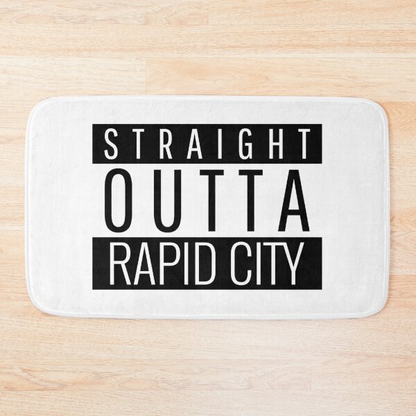 Item preview, Straight Outta Rapid City South Dakota  designed and sold by Teelogic.