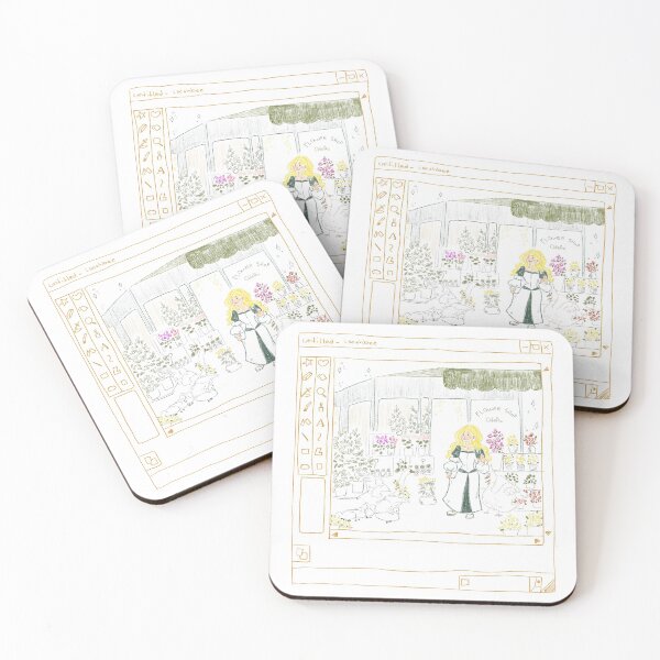 Item preview, Odett’s Flower Shop designed and sold by Iscah Bee.