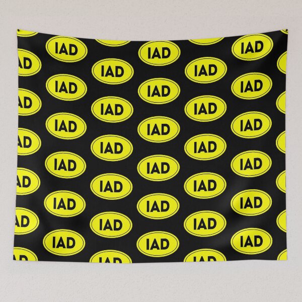 Item preview, IAD - Washington Dulles Airport Code. Flying, travel and pilot souvenir  designed and sold by VFRZone.