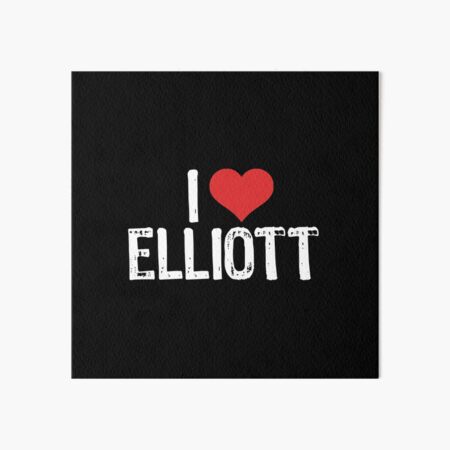 Item preview, I Love Elliott designed and sold by The "I Love Everything" Shop.