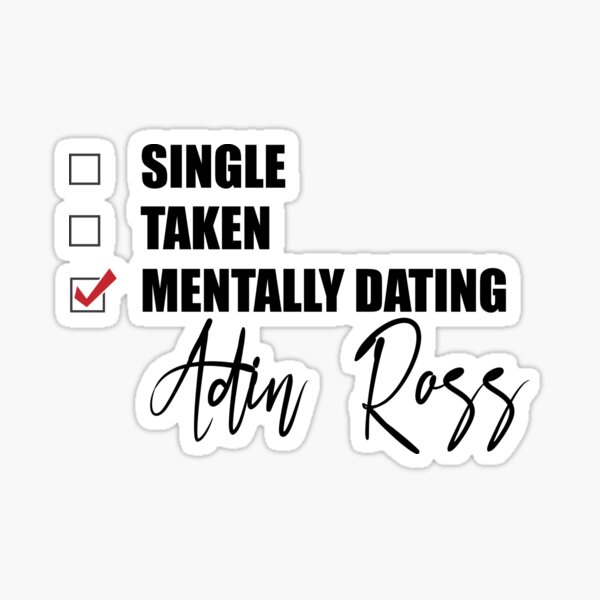 Item preview, Mentally Dating Adin Ross designed and sold by OnTheTrend.