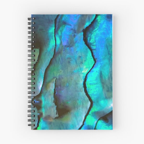 Item preview, Iridescent Teal abalone shell. Flashy Teal close up photography designed and sold by empowercrystals.