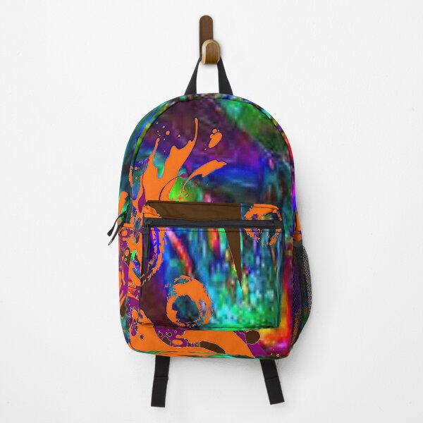 Item preview, Trippy Graphic Psychedelic Vibrant Abstraction, NR 6,  Bold Vibrant Abstraction, graphic psychedelic abstract art, trippy graphic psychedelic arte abstracto designed and sold by Adri Barnard.