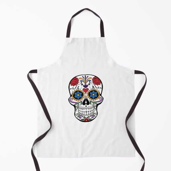 Item preview, pretty flowered skull designed and sold by LacavernePV.
