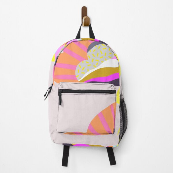 Item preview, Bright, colourful pop art cloud with patterns, sun and lightning bolt designed and sold by KateIsSketchy.