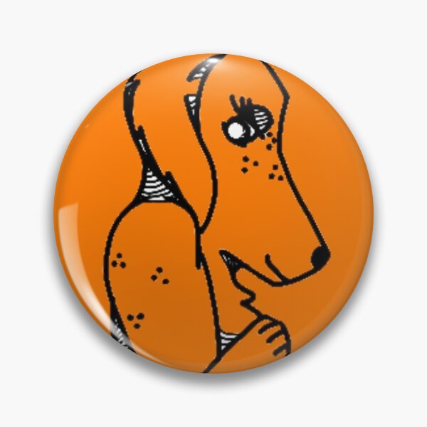 Item preview, light orange, Hot. Dog.  designed and sold by beckyhowling.
