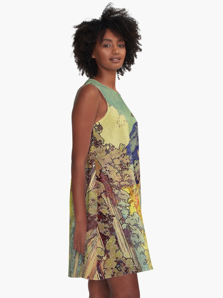 Alternate view of Returning to Hoyi A-Line Dress