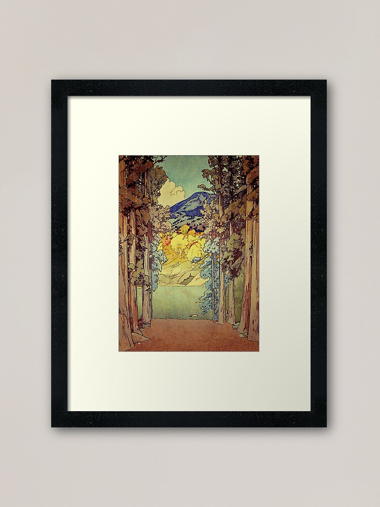 Alternate view of Returning to Hoyi Framed Art Print