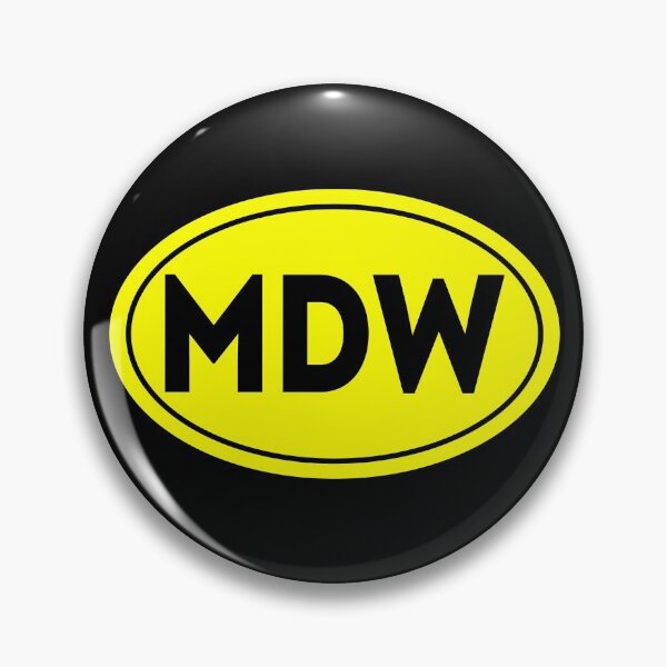 Item preview, MDW - Chicago Midway Airport Code. Flying, travel and pilot souvenir  designed and sold by VFRZone.