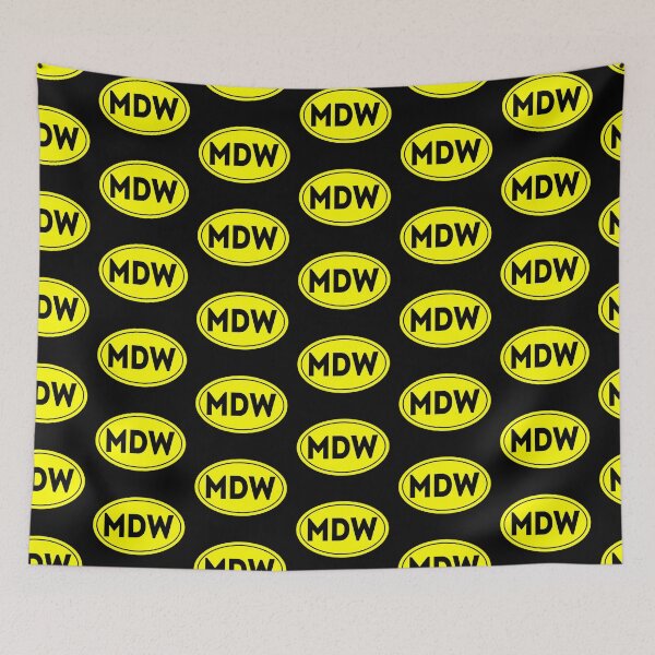 Item preview, MDW - Chicago Midway Airport Code. Flying, travel and pilot souvenir  designed and sold by VFRZone.