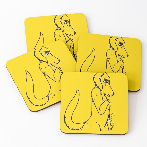 Item preview, golden/yellow, Hot. Dog.  designed and sold by beckyhowling.