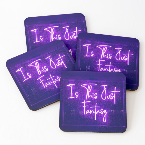 Item preview, Is This Just Fantasy - Neon Light Quote designed and sold by cypher33.