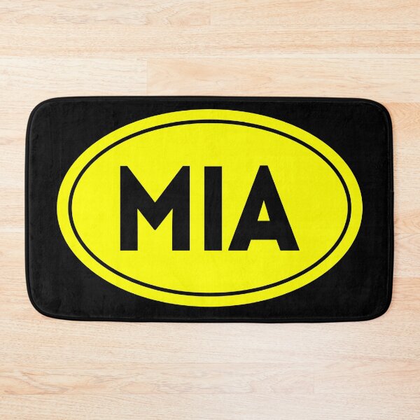 Item preview, MIA - Miami Airport Code. Flying, travel and pilot souvenir  designed and sold by VFRZone.