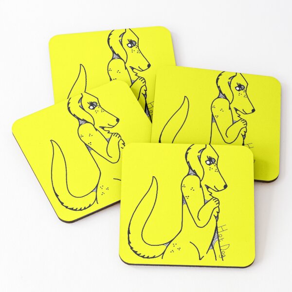 Item preview, yellow, Hot. Dog.  designed and sold by beckyhowling.