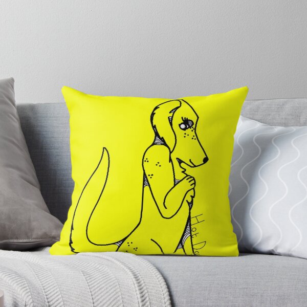 Item preview, yellow, Hot. Dog.  designed and sold by beckyhowling.