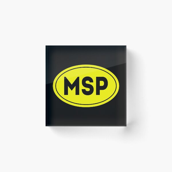 Item preview, MSP - Minneapolis Airport Code. Flying, travel and pilot souvenir  designed and sold by VFRZone.
