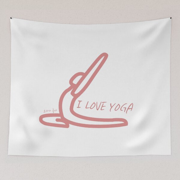 Item preview, I Love Yoga 요가가 좋아 designed and sold by dkdk-kdk.