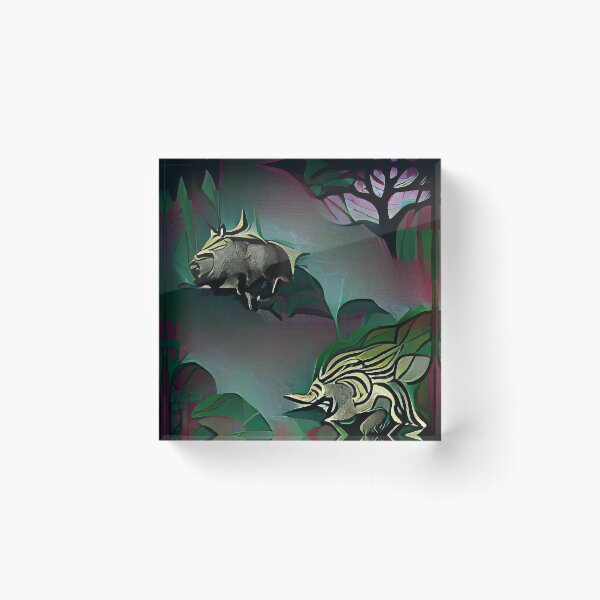 Item preview, Warthog amicis in silva designed and sold by GAN-do.
