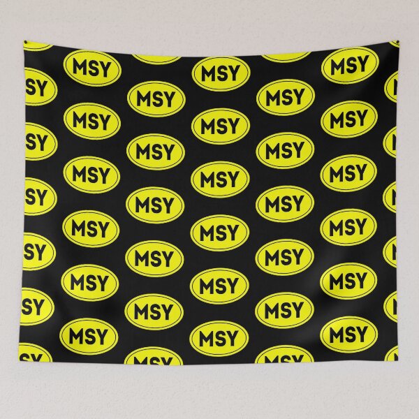 Item preview, MSY - New Orleans Airport Code. Flying, travel and pilot souvenir  designed and sold by VFRZone.