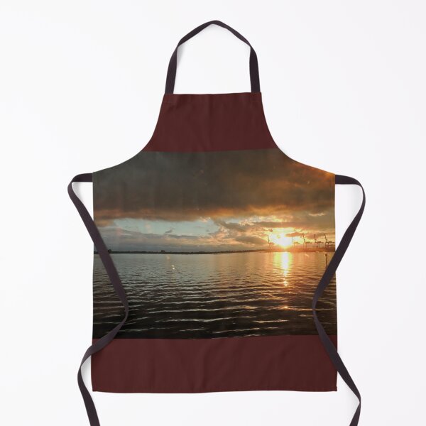Item preview, Sunset over Williamstown Docks, Melbourne, Australia. designed and sold by kaysharp.
