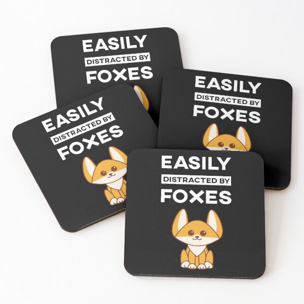 Item preview, Easily Distracted By Foxes designed and sold by alfa-rouk.