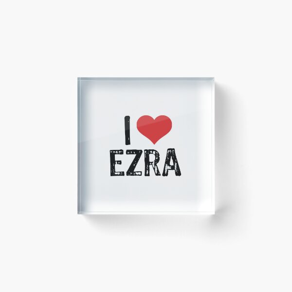 Item preview, I Love Ezra designed and sold by The "I Love Everything" Shop.