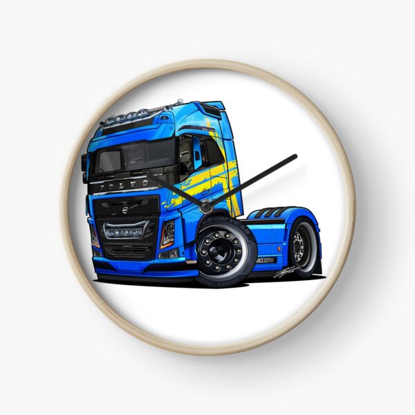 WALL CLOCK 11,8x 7,8 inches Scania-01M Truck Tuning 