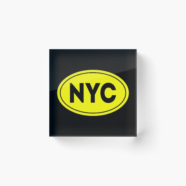 Item preview, NYC - Código del aeropuerto de la ciudad de Nueva York. Recuerdo de vuelo, viaje y piloto. designed and sold by VFRZone.