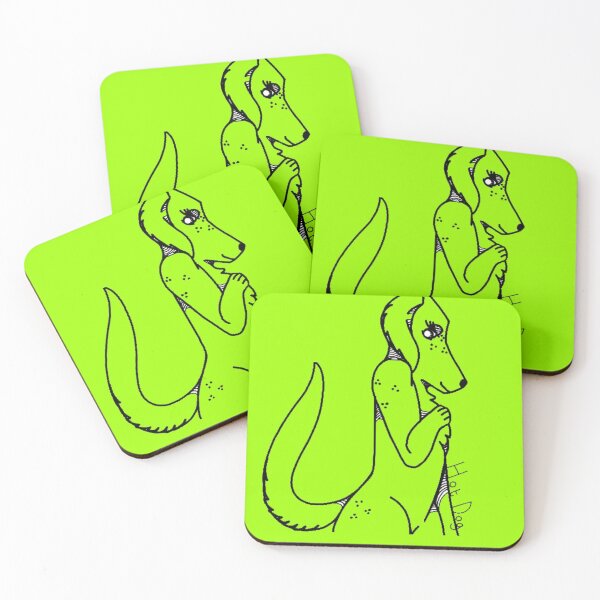 Item preview, light green,  Hot. Dog.  designed and sold by beckyhowling.