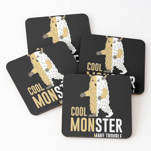 Item preview, Cool Monster Make Trouble Slogan  designed and sold by NexiPrint.